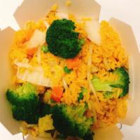 33. Vegetable Fried Rice ·  Stir fried rice. 