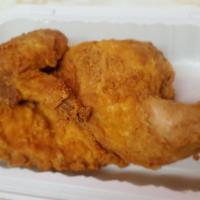 Half  Fried Chicken · Breaded or battered crispy chicken.
