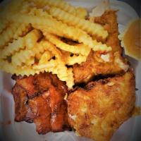 Chicken and Rib Combo Dinner · 2 pieces of chicken and choice of 6 oz. baby back or 3 spare ribs. All dark or all white mea...