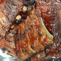 No. 4 Buckets of Barbecued Ribs · Serves 4 people. 48 oz. baby back ribs or 20 spare ribs. 