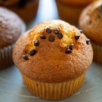 Chocolate Chip Muffin · Small cake like muffin with chocolate chips
