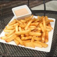 House Special French Fry  · 

French fries served with light chili powder and spicy chipotle sauce on side.