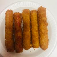 5. Fried Imitation Krab Meat Stick · 5 pieces.