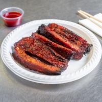 15. Bar-B-Q Spare Ribs · Ribs that have been broiled, roasted, or grilled.