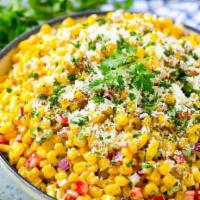 Mexican Street Corn · This authentic roasted street corn has a nice creamy sauce with a Mexican flare.