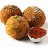 Philly Cheesesteak Arancini · (Three- 2oz) These Sicilian treats are hand rolled and stuffed with a delicious philly chees...