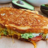 Grilled Cheese with Avocado Sandwich · 