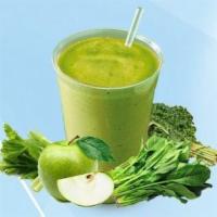 Finest green juice · Kale spinach celery cucumber & green apple