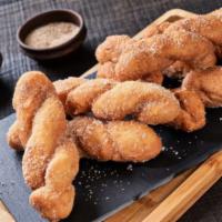 Cinnamon Twists · 16 pieces of small twists on the classic cinnamon stick deep-fried and coated with cinnamon ...