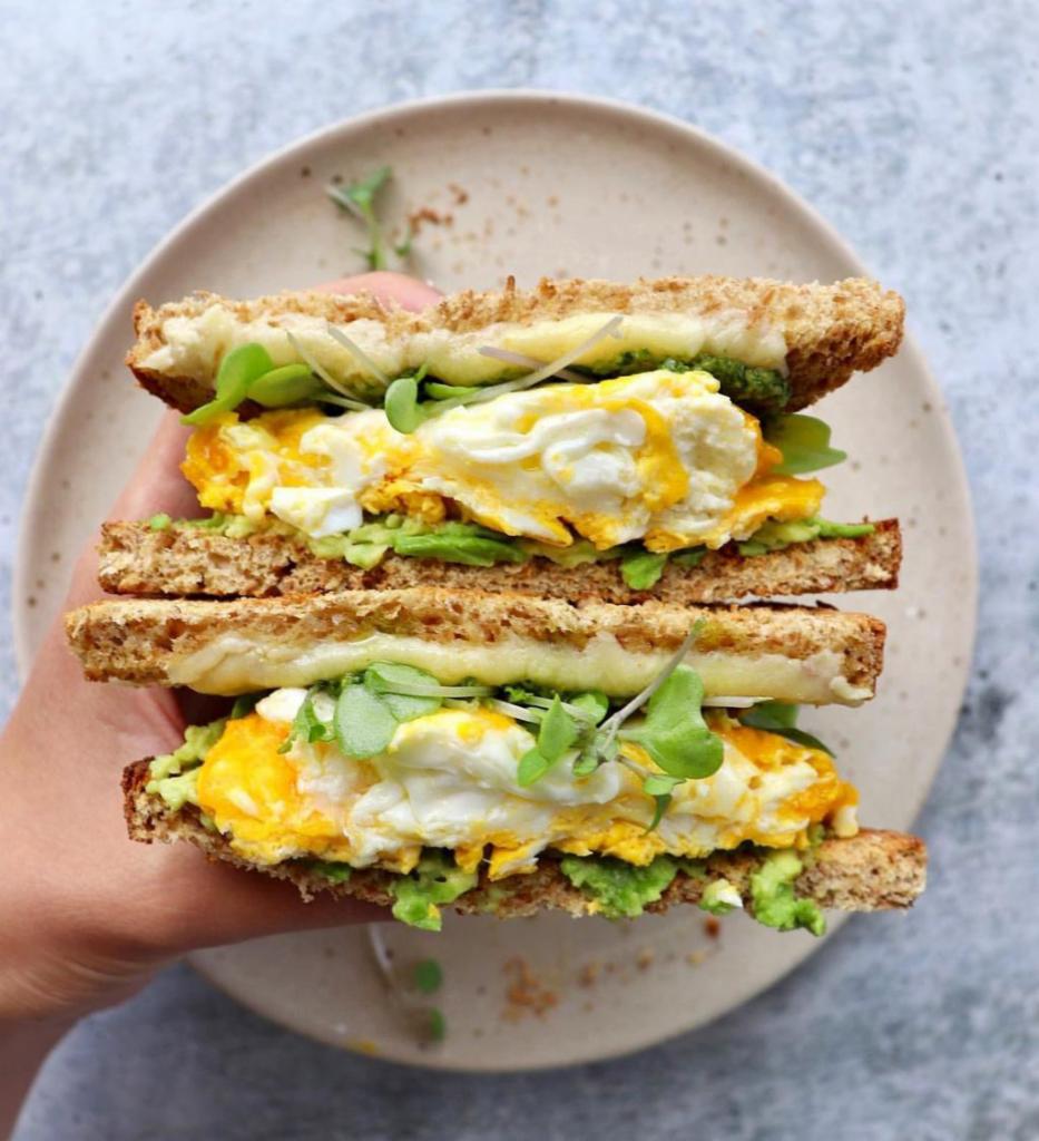 Breakfast Egg Sandwich · Scrambled eggs on bread of your choice made just the way you like it.