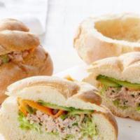 Tuna Sandwich · Freshly made tuna fish salad on a kaiser roll.  