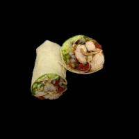 Oriental Chicken Wrap · Char-grilled chicken strips, crunchy chow mein noodles, lettuce, onions, green peppers, roas...