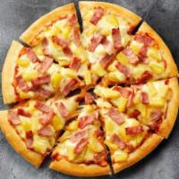 Hawaiian Pizza · Ham and pineapple and cheese