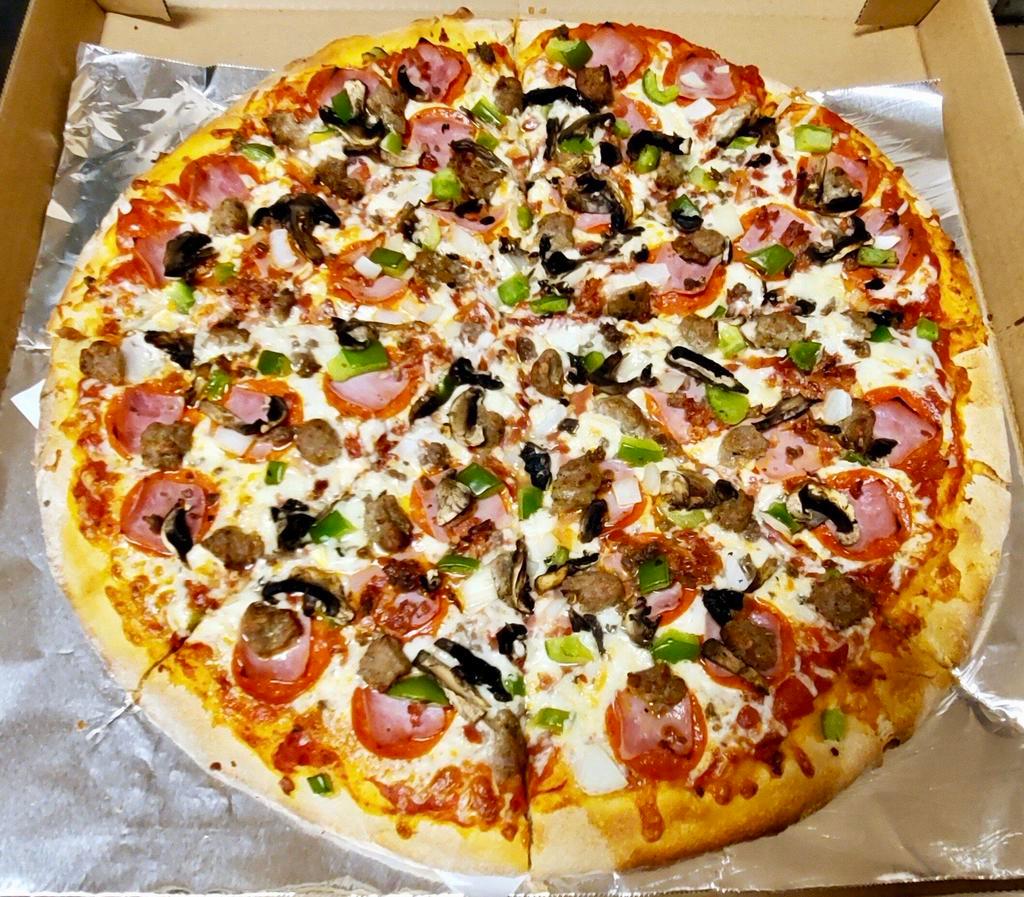 LEYVI'S PIZZA · Breakfast · Lunch · Pizza
