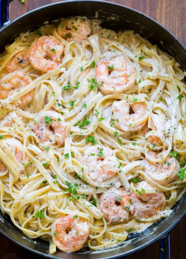 Shrimp Pasta · Pasta of your choice serve with shrimp and sauce