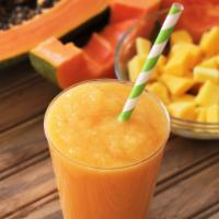 Papaya Smoothie · real fruit smoothie 