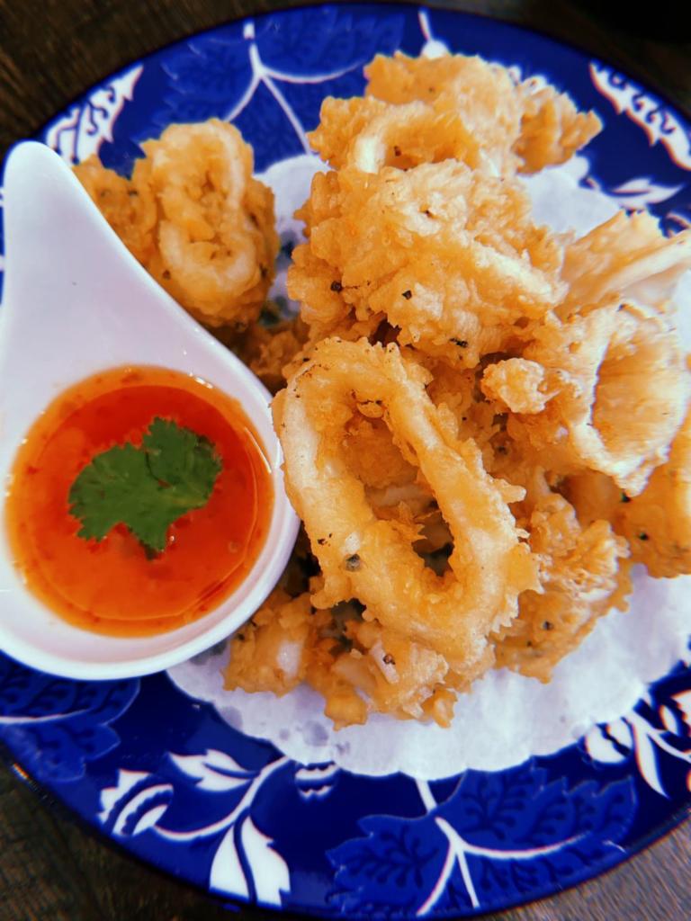 Fried Calamari  · served with chili plum sauce 