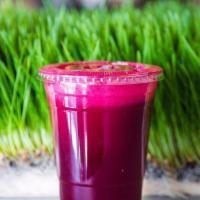 Wheat Grass, Carrot, Spinach, Cucumber, Beets Juice · 