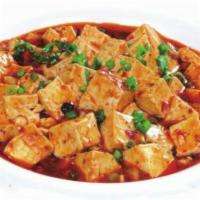 V13. Ma Po Tofu 麻婆豆腐 · Spicy.