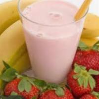 Strawberry and banana shake · Strawberry and banana shake