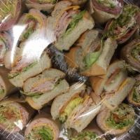 Party Platter · Platter of mixed sandwich or wraps.
