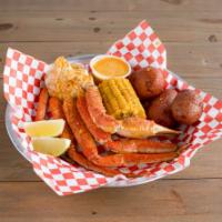 Snow Crab Combo (1 Crab) · ½ lb of snow crab served with 3 potatoes and 1 corn on the cob. (at current snow crab's mark...