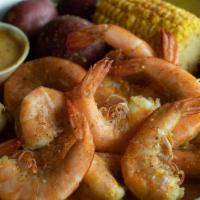 EZ Peel Shrimp by the Pound · Sold by the pound, you can choose your favorite 7Spice flavor for it.