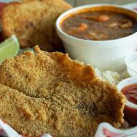 2 Fish and Etouffee · Your choice of fried or blackened catfish or tilapia, served with our famous etouffee on the...
