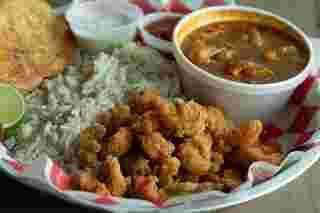 4 oz. Fried Crawfish and Etouffee · Fried crawfish tails served with our famous etouffee on the side for the rice to be smothered to your liking.
