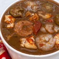 Gumbo (4 Proteins) · The original Gumbo dish is done right by our original 7Spice blend of flavors, prepared with...