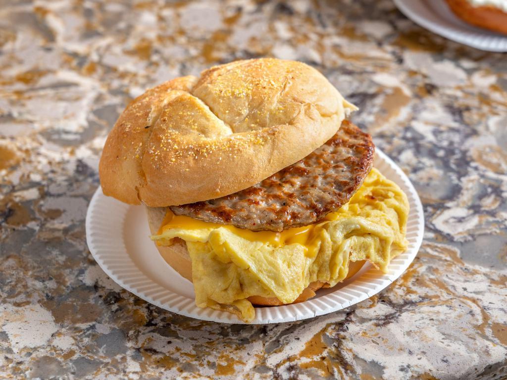 Sausage, eggs,cheese omelette  · Sausage, 3 eggs,cheese omelette  