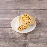 2. Arizona Wrap · Chicken cutlet, pepper jack cheese, hot peppers, lettuce, tomatoes and mayo.