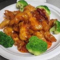 18. General Tso’s Chicken · Deep-fried with sweet and spicy sauce.