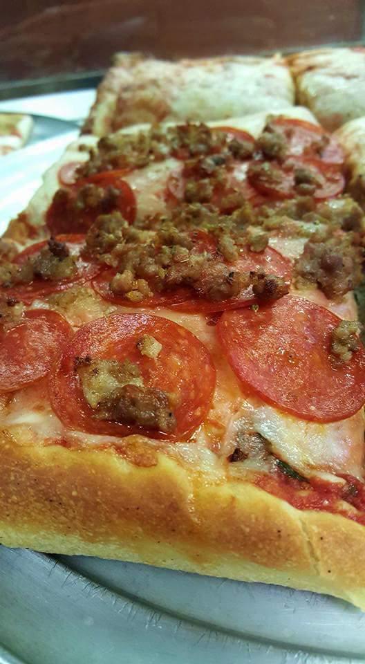 Meat Lover's Pizza · Ham, meatballs, bacon, pepperoni, sausage, sauce, and mozzarella cheese.