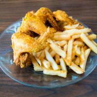 S2. Four Pieces Fried Chicken Wings · 