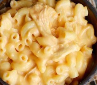 Mac and Cheese · Elbow macaroni in a creamy sauce made with a 3 cheese blend and a touch of spice.