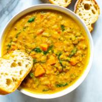 Lentil · Savory legume soup. 