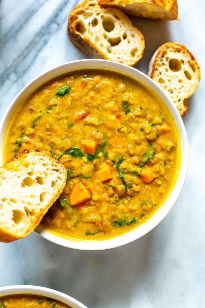 Lentil · Savory legume soup. 