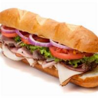 1. The Webster  Sandwich Combo · Turkey, roast beef, American cheese with lettuce and tomato. 