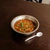 20. Hot and Sour Soup · With crispy noodles. Hot and spicy.