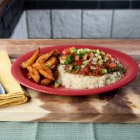 Grilled Fish Fillet Special · Seasoned tilapia or cod fillet topped with house tomato sauce and garnished with diced tomat...