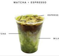 Matcha Bomb Specialty Latte · 
