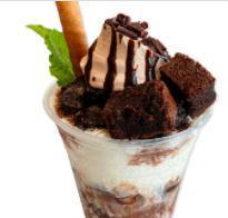 Chocolate Bingsoo · Milk shaved ice, oreo cookie, crumble mochi, chocolate sauce, chocolate marscapone, brownie,...
