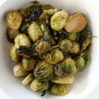Org. Brussel Sprouts · Org. brussel sprouts, EVOO, salt and pepper