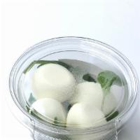 Hard Boiled Eggs · cage-free organic hard boil eggs and organic spinach