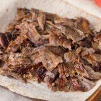 Meat Gyro Pita · 80% beef, 20% lamb.