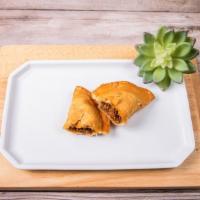 Plant-based beef empanada · 