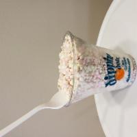 Medium 9 oz CUPS · 9oz cup of our Delicious Dippin Dots!  Choose from our fabulous flavors and INDULGE!