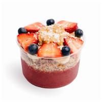 Uncle Jesse  · Original Acai topped with granola, peanut butter, banana, strawberry, blueberry, coconut, ho...