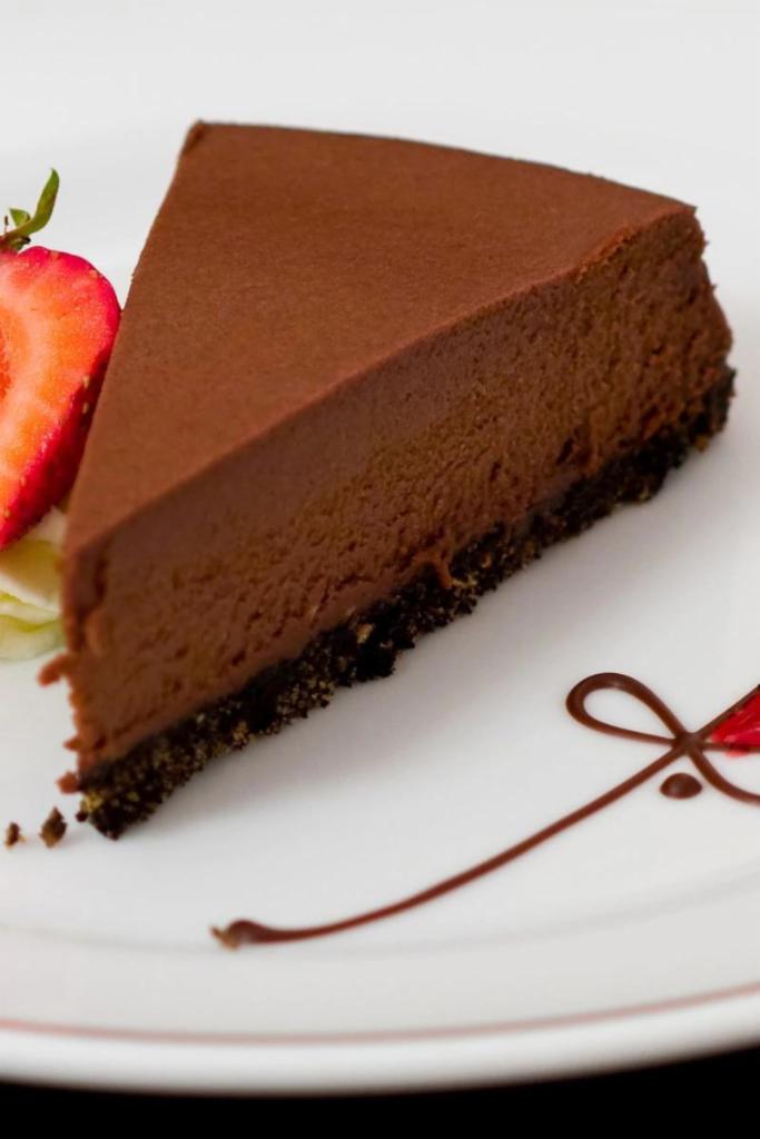 Chocolate Mousse Cake · Home made.